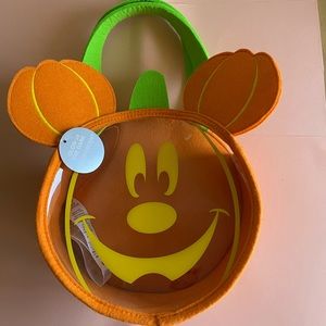 Disney Store Mickey Pumpkin Bag